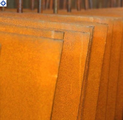 강철 시트를 외기에 노출시키는 S235jr는 굴려진 무늬 강판 A283 A387을 뜨겁게 합니다