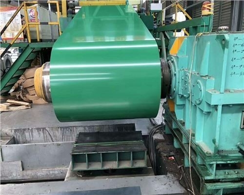 유기층과 뜨거운 침지된 직류 전기로 자극된 PPGI 강철 코일 600mm-1200mm