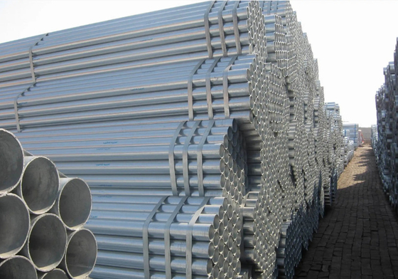 ASTM 등급 비 프리 직류 전기로 자극된 환강 파이프 1.2-15.7mm 두께