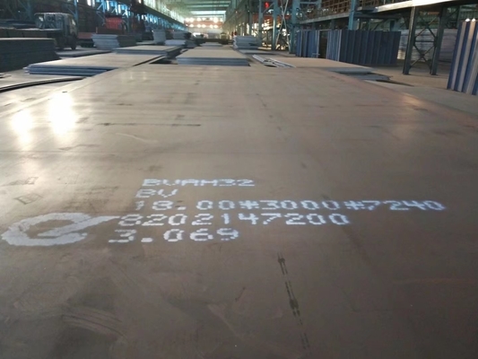 열간압연 합금 강철 착용 판 ST52 S355 20mm 두꺼운 구조